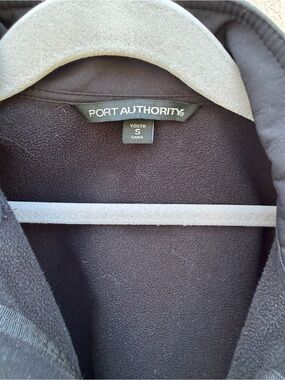 Port Authority Youth Black Teddy Jacket